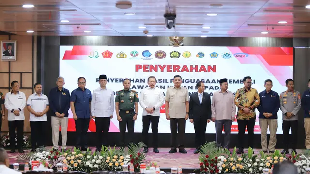 Satgas Penertiban Kawasan Hutan Berhasil Kuasai Kembali 2 Juta Hektare Lahan