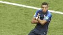 9. Kylian Mbappe - Penyerang Paris Saint Germain (Prancis). (AP/Thanassis Stavrakis)