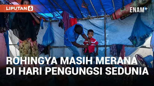 VIDEO: Nasib Pengungsi Rohingya di Hari Pengungsi Sedunia