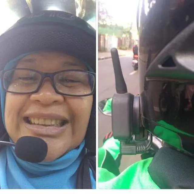 Kumpulan Potret Inovasi Ojek Online yang Bikin Penumpangnya Semakin Nyaman (ist)