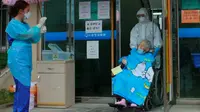 Choi Sang-boon, lansia berusia 104 tahun yang sembuh dari virus corona di Korea Selatan (Pohang Medical Center)