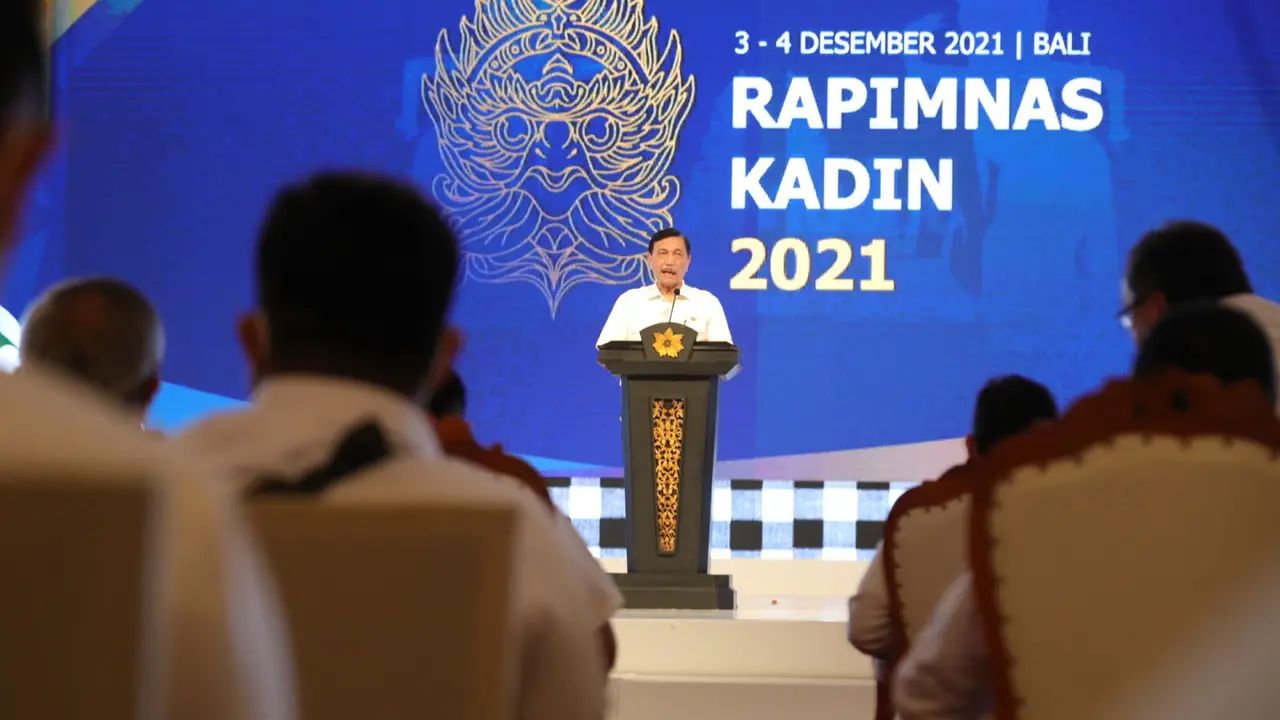 Menteri Koordinator Bidang Kemaritiman dan Investasi (Menko Marves) Luhut B. Pandjaitan