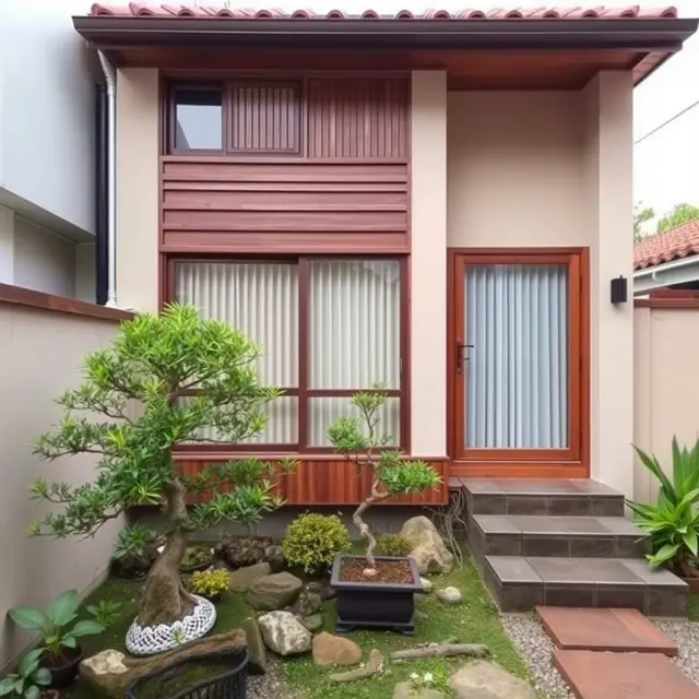 8 Contoh Rumah Sederhana Terbaru dalam Gang untuk Hunian Modern yang Estetik