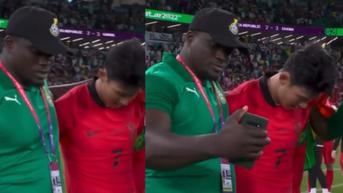 Usai Bantai Korea Selatan di Laga Piala Dunia 2022, Staf Ghana Malah Selfie dengan Son Heung Min