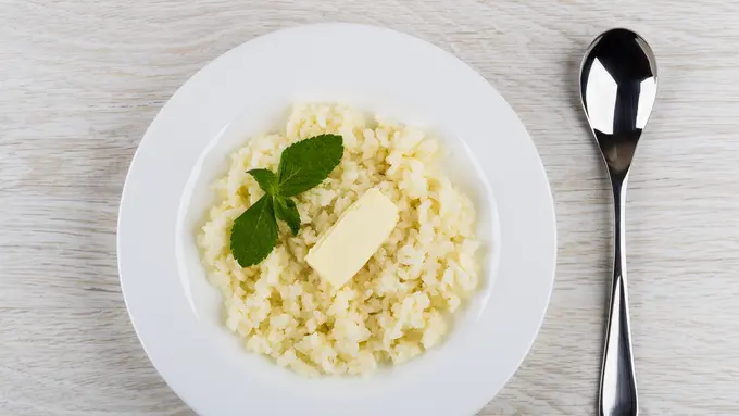 Resep butter rice blue band