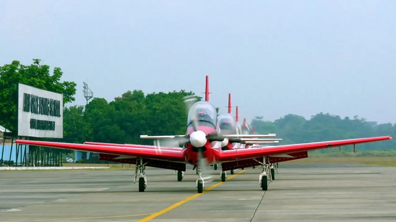 Pesawat Jupiter Aerobatic TNI AU.