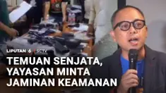 Terkait penemuan senjata api di sebuah sekolah di Jakarta, pihak yayasan sekolah meminta polisi segera lakukan sterilisasi, mengingat masih terdapat sejumlah ruangan yang belum dibuka. Yayasan juga berencana menyurati Mendikdasmen untuk meminta perli...