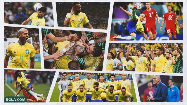 Piala Dunia - Kolase Timnas Brasil