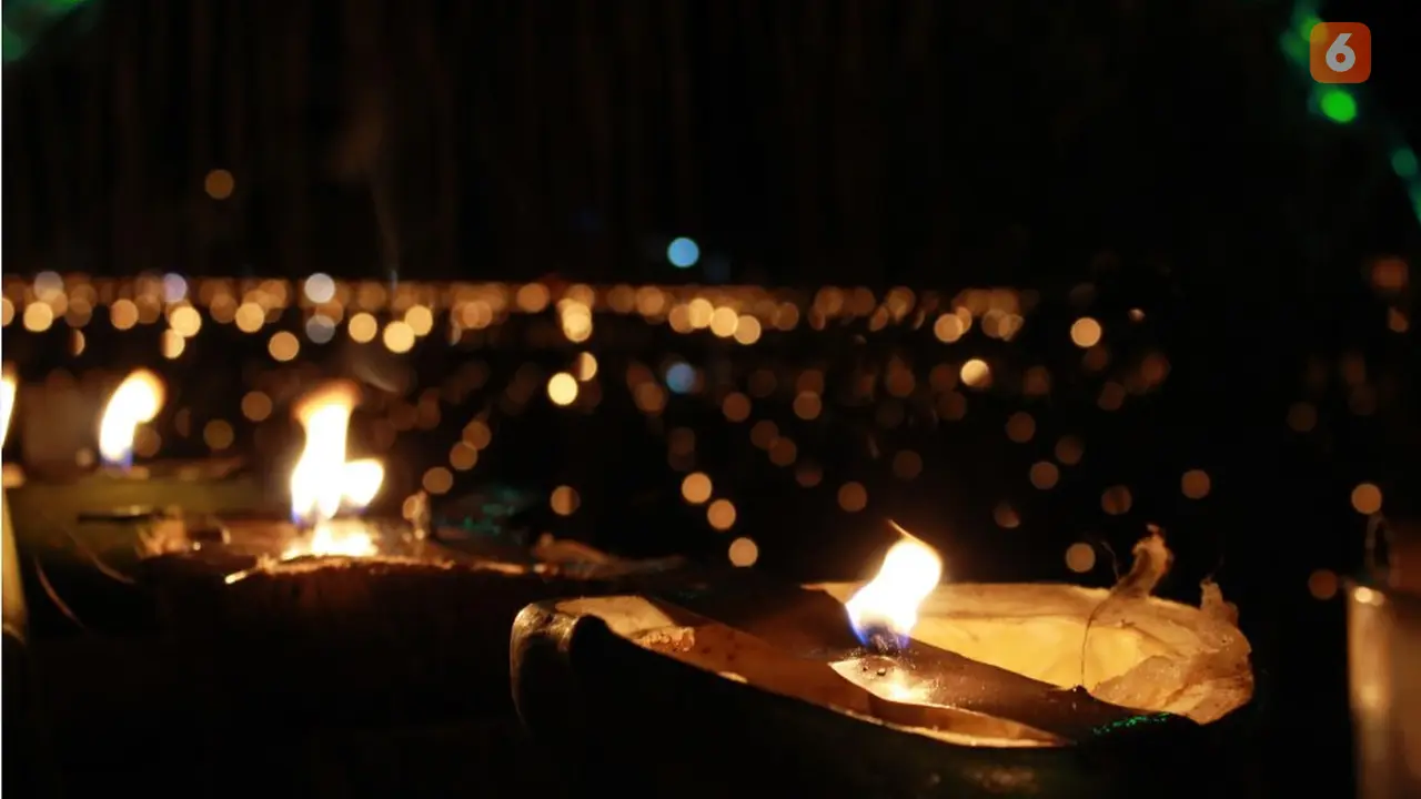 Padamala, lampu khusus saat perayaan Tumbilotohe (Arfandi Ibrahim/Liputan6.com)