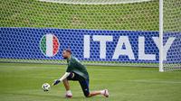 Kiper Timnas Italia, Gianluigi Donnarumma. (Alberto PIZZOLI / AFP)