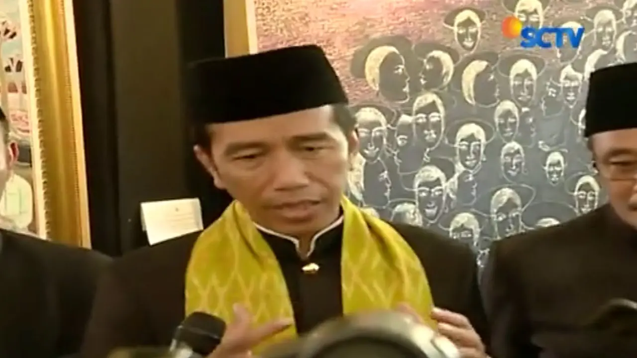 Jokowi Hadiri Penutupan Lebaran Betawi di Setu Babakan (TV)