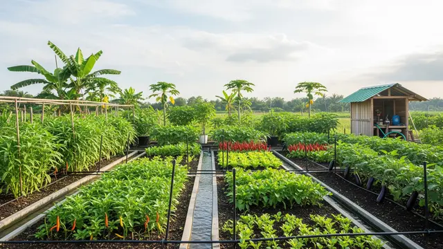 Cara Membuat Integrated Farming di Lahan 100 Meter Persegi/Gemini Ai