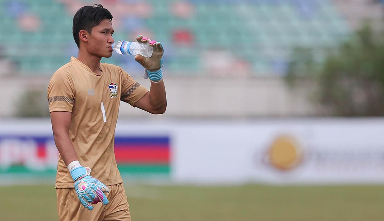 FOTO Kiper Thailand Hentikan Mimpi Timnas Indonesia U 19