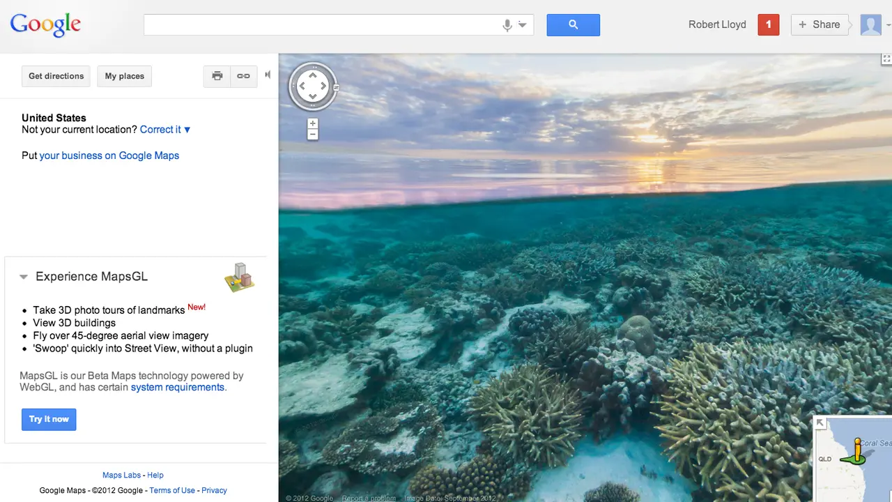 20 Pemandangan Bawah Laut Menakjubkan di Google StreetView