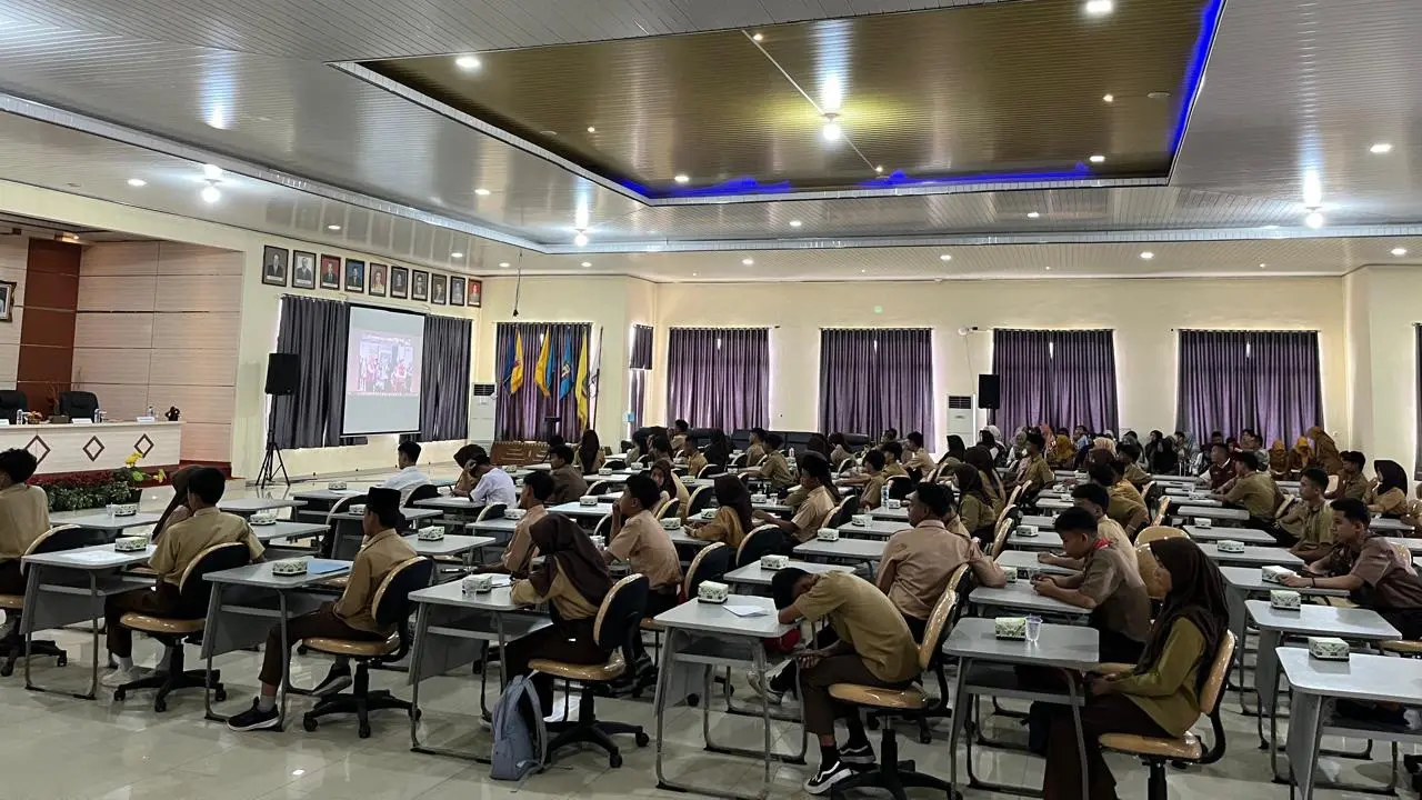 Para siswa sekolah rakyat di Lampung. Foto : (Liputan6.com/Ardi).