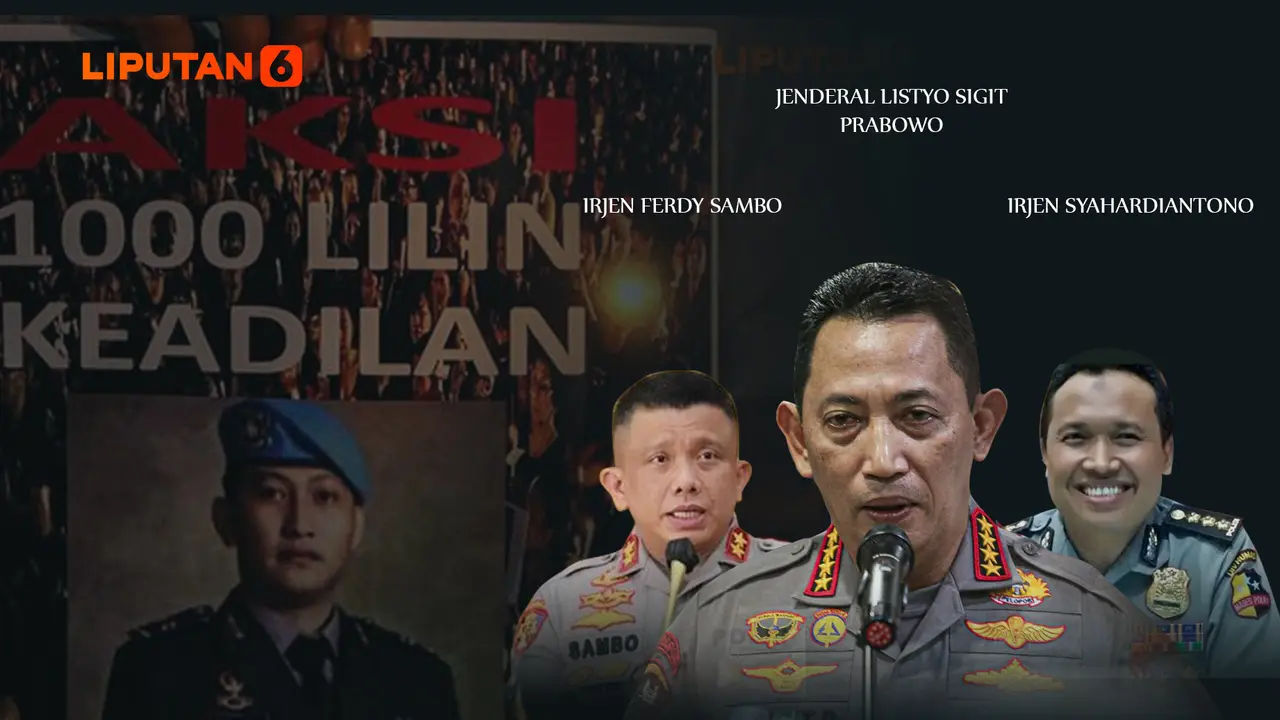 Banner Infografis Irjen Ferdy Sambo dkk Dicopot dan Dimutasi, Harapkan Terang Kasus Kematian Brigadir J