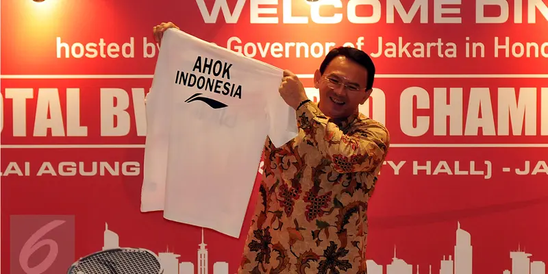 20150808- Welcome Dinner Kejuaraan Dunia Bulutangkis 2015-Jakarta- Basuki Tjahaja Purnama