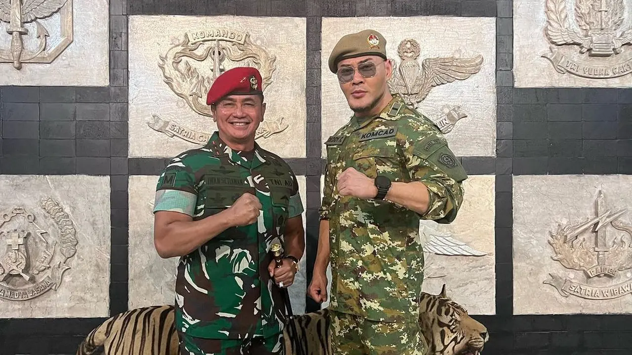 Deddy Corbuzier gabung di Komcad TNI. (Instagram/mastercorbuzier)