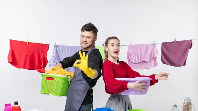 Bersikap lembut ketika mencuci