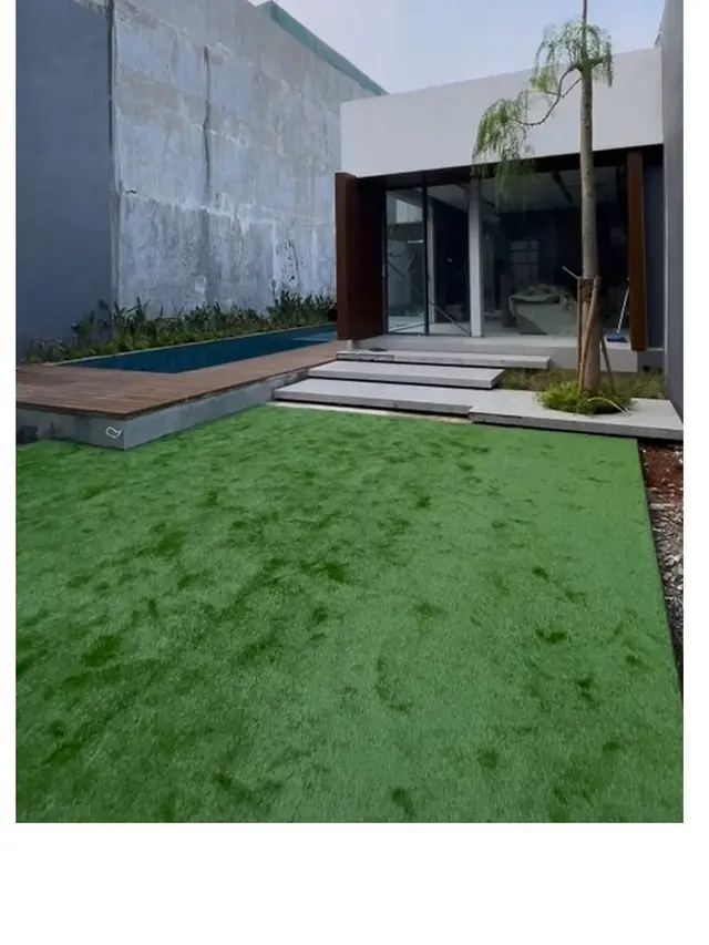 7 Potret Rumah Baru Mona Ratuliu dan Indra Brasco, Mewah Bak Resort
