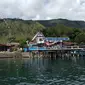 Google menyajikan keindahan panorama Danau Toba melalui fitur Street View. (Liputan6.com/Nafiysul Qodar)