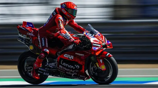 Pembalap Ducati Lenovo Team, Marc Marquez (c) Ducati Corse