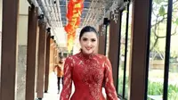 Detail riasan ashanty di acara kondangan. (credit:instagram.com/ashanty_ash)
