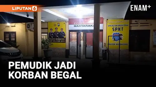 VIDEO: Pemudik Malang Dibegal Usai Tarik Uang ATM untuk THR Orangtua