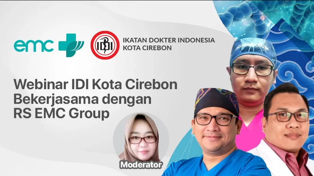 Webinar RS EMC bersama IDI Kota Cirebon