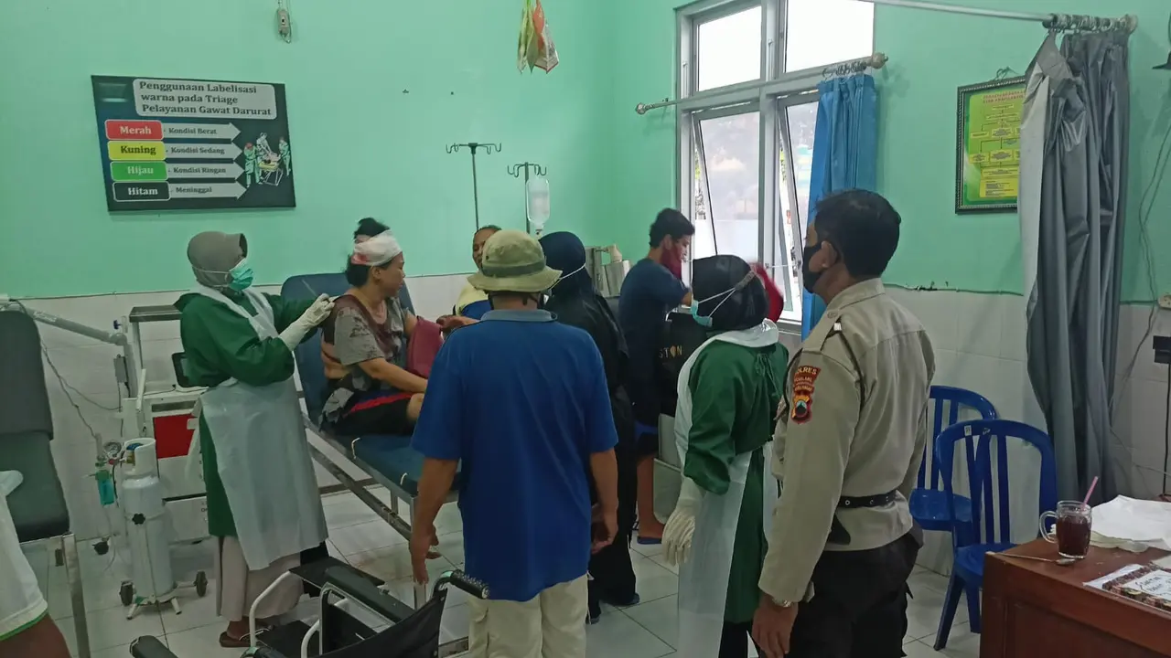 Seorang suami di Pemalang bacok istrinya yang sedang tidur karena cemburu buta. (Foto: Liputan6.com/Polres Pemalang)