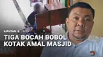 Ulah anak-anak berikut ini harus menjadi perhatian. Ada tiga bocah terekam CCTV mencongkel kotak amal sebuah masjid. Mereka berhasil membuka kunci gembok dan mengambil seluruh isi kotak amal.