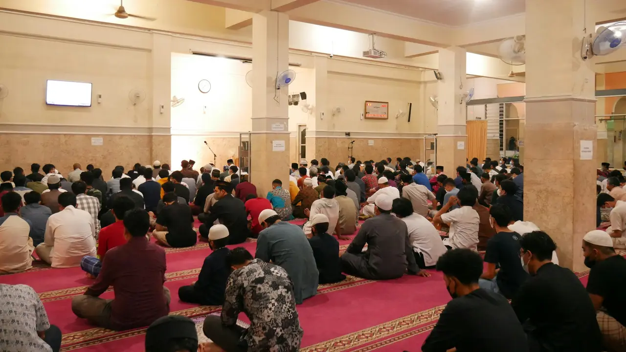 Ilustrasi pengajian Nuzulul Qur'an