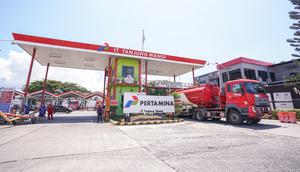Pertamina Patra Niaga mulai melakukan penyaluran B40 secara bertahap. (Dok. Pertamina)