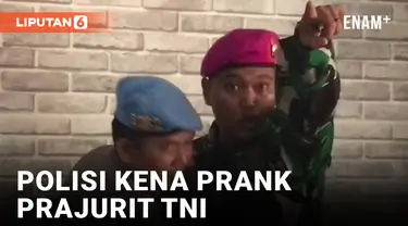 2 Prajurit TNI Ribut di Kantor Polisi, Ternyata Cuma Prank!