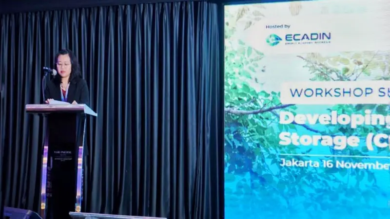 Kemenko Marves dan Global Carbon Capture and Storage Institute (GCCSI) menyelenggarakan workshop bertajuk "Developing Carbon Capture & Storage (CCS) in Indonesia." (Dok Ecadin)