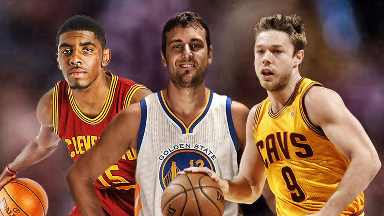Kyrie Irving, Andrew Bogut dan Dellavedova