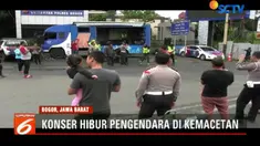 Karena mendapat sambutan baik dari pengendara, rencananya pihak Polres Bogor akan mengadakan konser musik setiap libur panjang di kawasan Puncak.