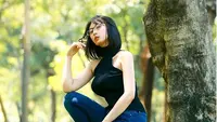 Larissa Rochefort mengajak Sahabat Bola.com berpartisipasi dalam program Main bareng Yuk di Vidio.com.
