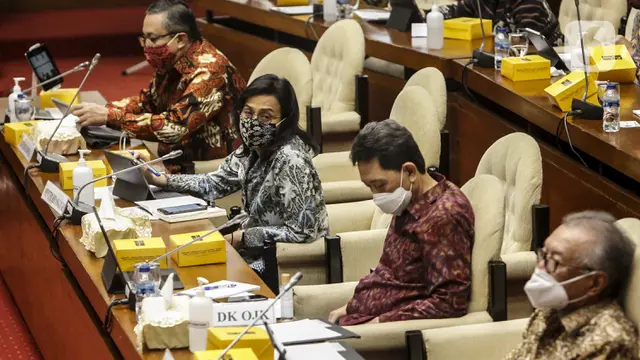 FOTO: Sri Mulyani Bahas Program PEN Bersama Komisi XI DPR