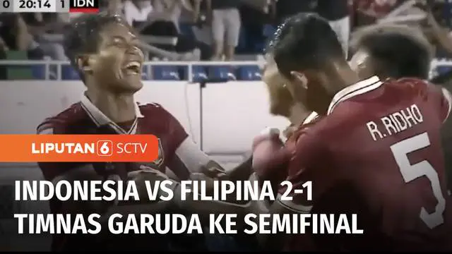Timnas Indonesia sukses mengantongi poin maksimal pada laga terakhir Grup A Piala AFF 2022 usai menundukkan Filipina 2-1. Dengan kemenangan ini, Indonesia memastikan diri lolos ke babak semifinal.