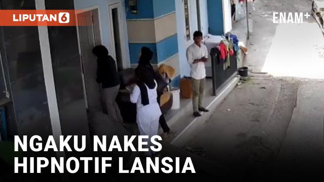 NGAKU PETUGAS KESEHATAN, EMPAT PELAKU HIPNOTIS GASAK EMAS 37 GRAM LANSIA