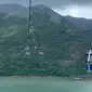 Ngong Ping 360, wisata cable car di Hong Kong untuk menuju ke Lantau Island. (Liputan6/Benedikta Miranti)