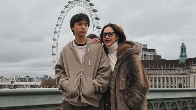 6 Pose Keren Noah Sinclair Bareng BCL Saat Liburan ke Prancis Hingga Inggris, Bagai Model Profesional