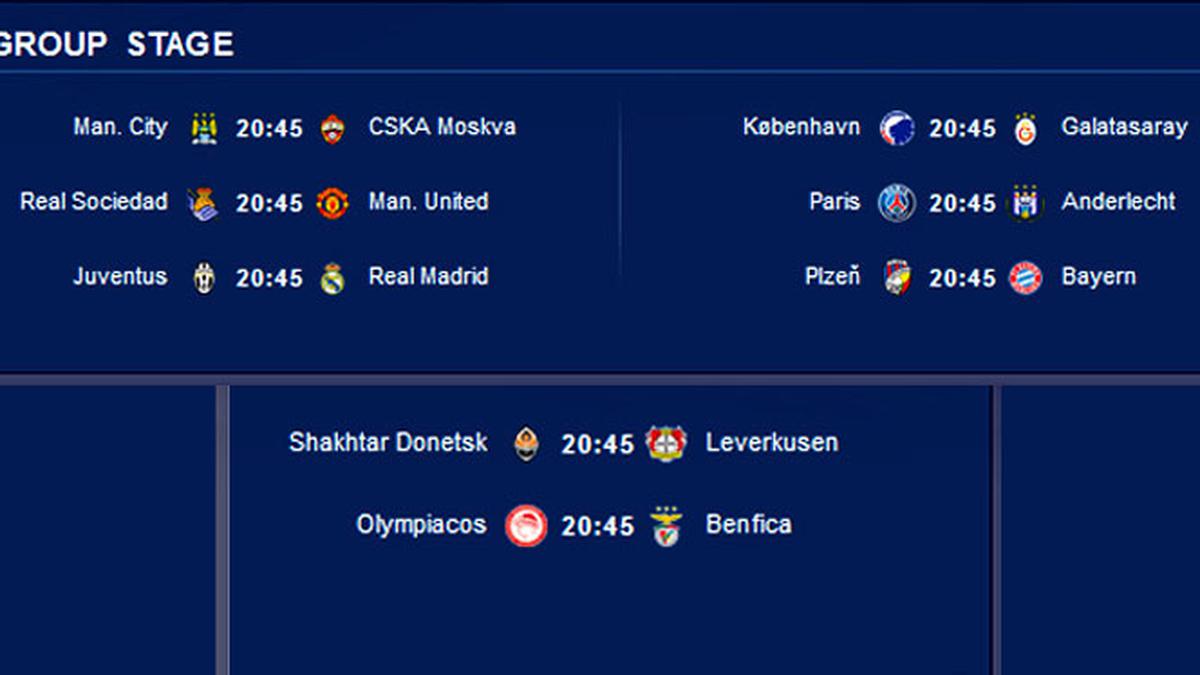 Inilah Jadwal Pertandingan Liga Champions - Bola Liputan6.com