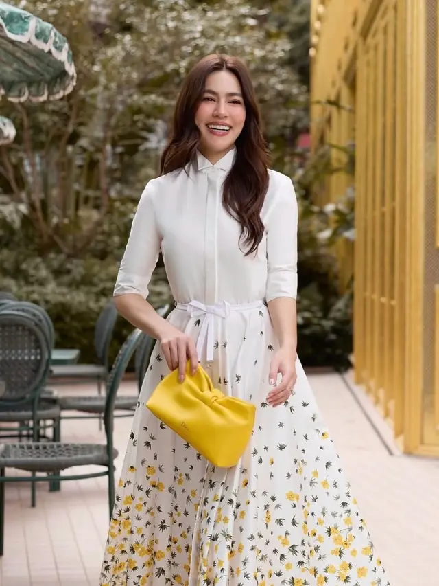 Adu OOTD Luna Maya hingga Irene Red Velvet yang Jinjing Dior Bow Bag untuk Tampilan Kasual