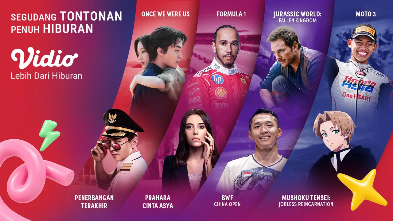 Segudang tontonan penuh hiburan di Vidio