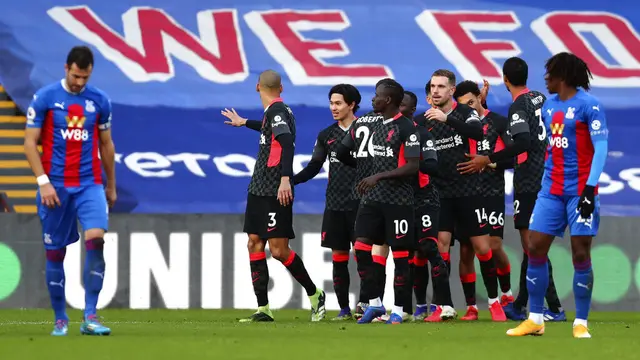 FOTO: 7 Data dan Fakta Kemenangan Liverpool Vs Crystal Palace