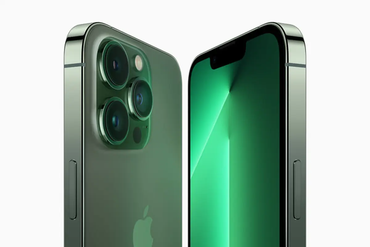 Apple iPhone 13 Pro Alpine Green (Dok. Apple)