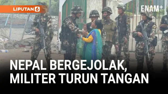 Tentara Dikerahkan di Nepal Setelah Gedung Parlemen Dibakar Massa