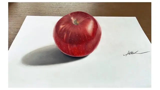 Wanita Ini Buat Ilusi Optik dari Pensil Warna, 7 Hasilnya Mengagumkan
